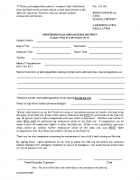 Student Field Trip Permisson Form