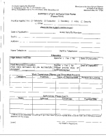 Support staff application
