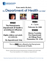 NC Lycoming Flu Clinic Muncy Twnshp Fire Dept_2.26.18