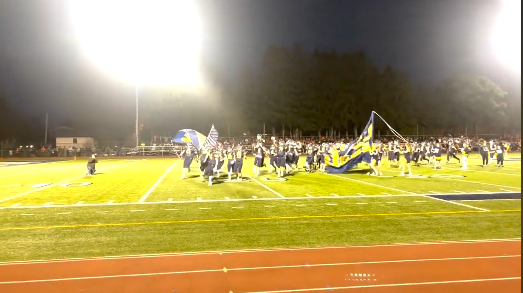 Friday Night Light Frenzy Community celebrates The Tribe The Arrowhead