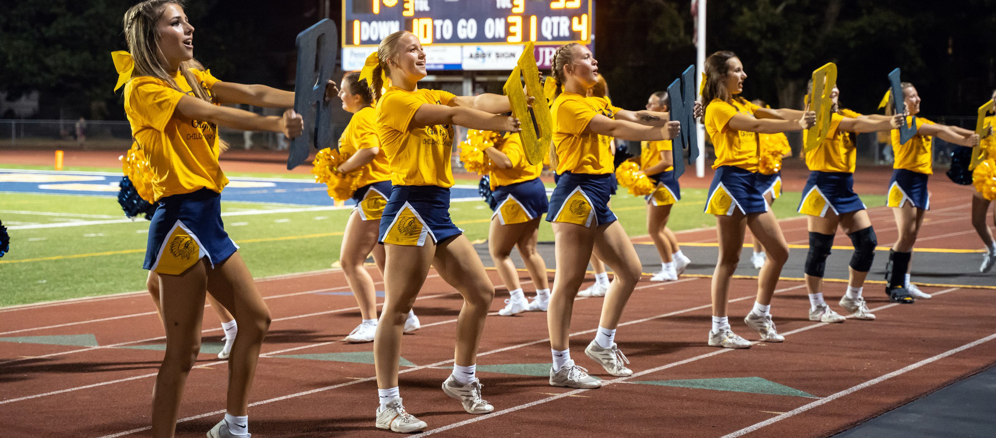 MAHS Warrior Cheerleaders